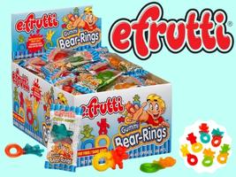 E.Frutti Gummi Candy Bear Rings 100ct 